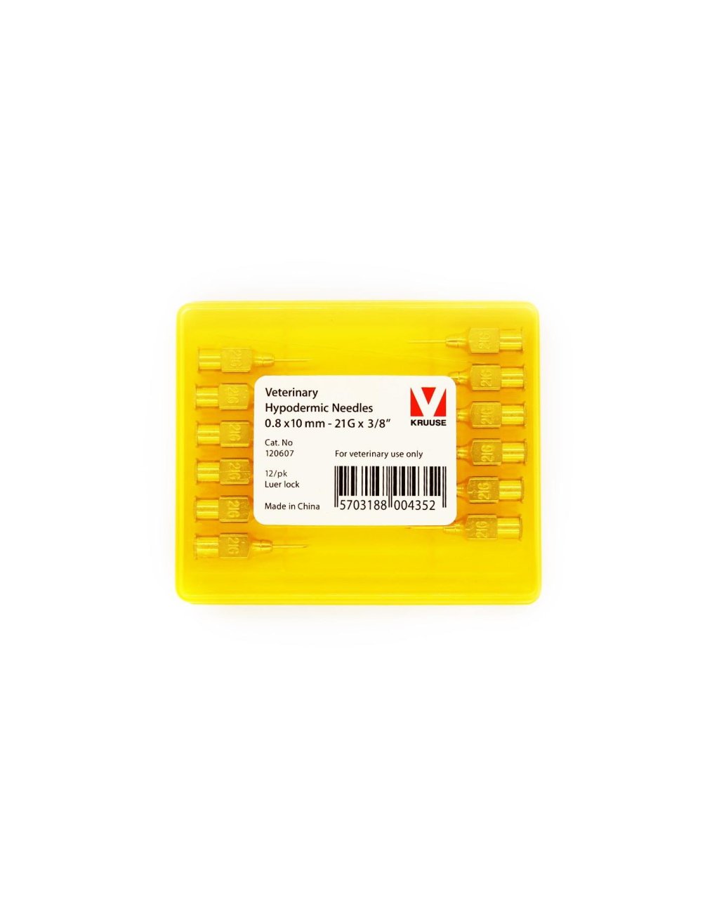 Enjektör İğnesi 0,8 x 10 mm. ( 12 Ad ) Enjektör İğnesi 0,8 x 10 mm. ( 12 Ad )