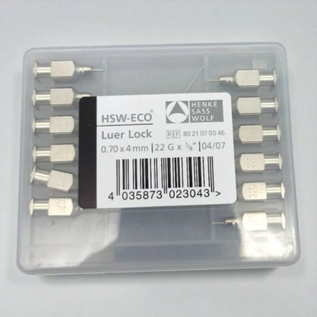 Eco Enjektör İğnesi (22G x 1/8) 0.7 x 4 mm - 12/pk