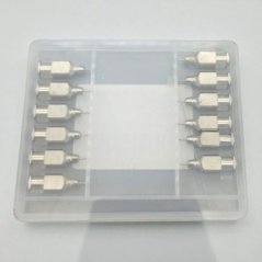 Eco Enjektör İğnesi (22G x 1/8) 0.7 x 4 mm - 12/pk - Ekonomik Seri Paslanmaz Çelik Sterilize Edilebilir Veteriner Enjektör İğnes