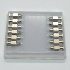 Eco Enjektör İğnesi (22G x 1/8) 0.7 x 4 mm - 12/pk - Ekonomik Seri Paslanmaz Çelik Sterilize Edilebilir Veteriner Enjektör İğnes