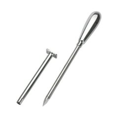 Trokar 12 cm  Krom Kaplamalı 2 Kanüllü ve Metal Kulplu