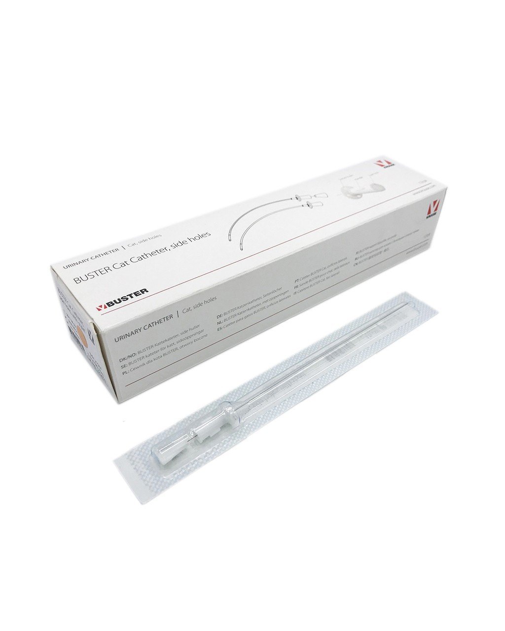 Steril Kedi İdrar Sondası Mandrenli 1.0x130 mm Steril Kedi İdrar Sondası Mandrenli 1.0x130 mm