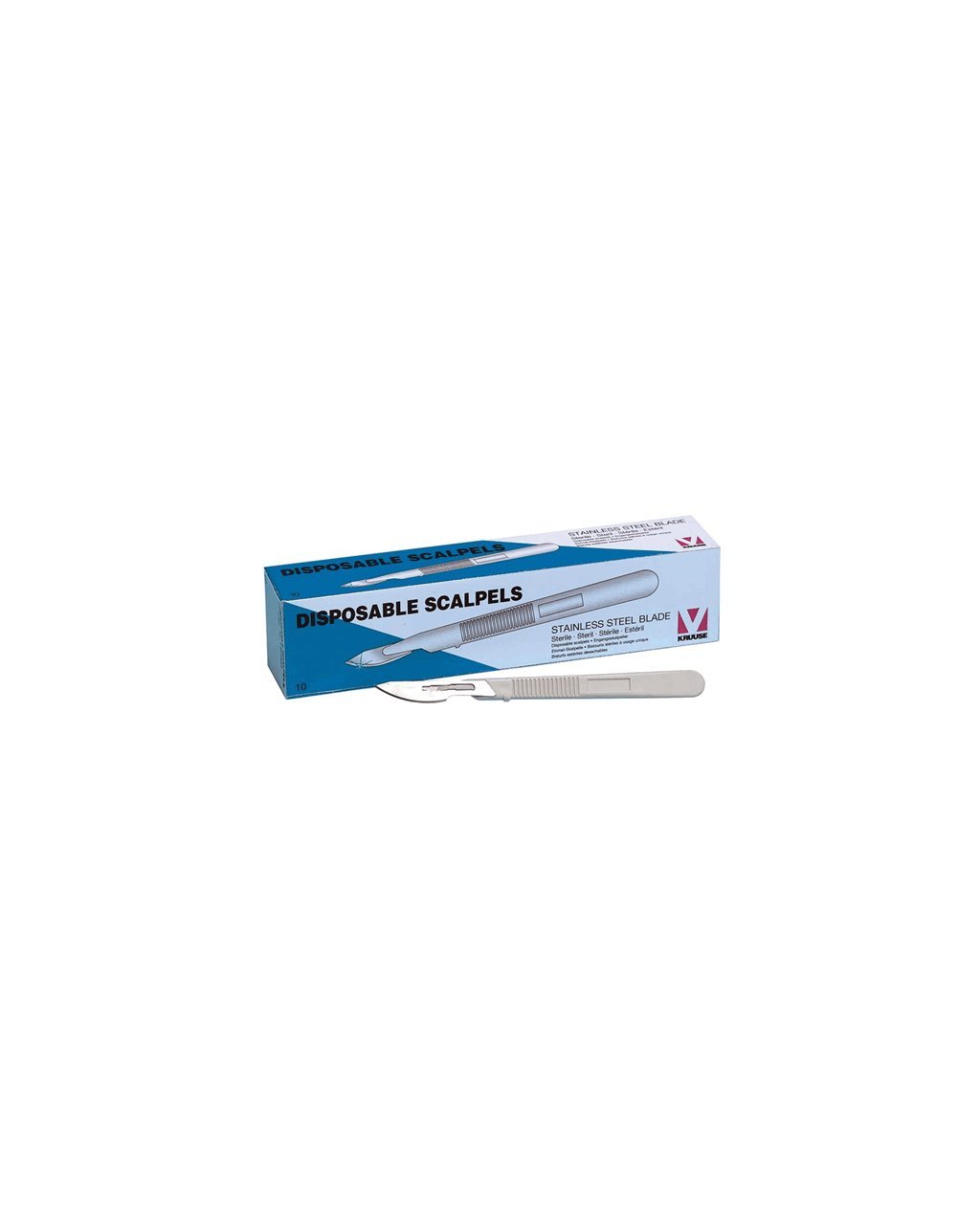 Disposable Saplı Bistüri no: 23 (10 lu Paket)