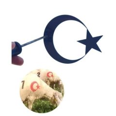 Farmena Tek Ay Yıldızlı İşaretleme Damgası | Modernciftlik