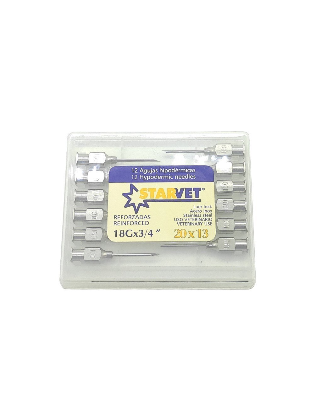 Enjektör İğnesi 20 x 13 ( 12 Ad ) Enjektör İğnesi 20 x 13 ( 12 Ad )