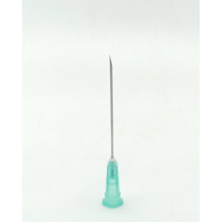 0.80 X 38 mm 21G X 1 1/2 Yeşil Steril Enjektör İğnesi (500 Adet)