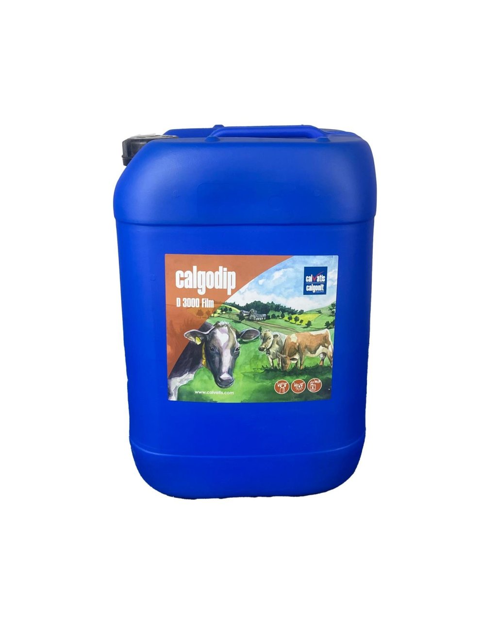Calgodip Sağım Sonrası iyot bazlı Meme Daldırma Sıvısı 20 Kg