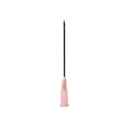 1.20 x 38 mm 18G x 1 1/2 Pembe Steril Enjektör İğnesi (100 Adet)