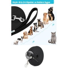 Güvenli Ve Konforlu 5 metre Kedi Ve Köpek Gezdirme Sevk Kayışı