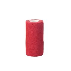 Farmena - Kaliteli Yapışkanlı Bandaj 10 cm X 4.5 M - Kırmızı
