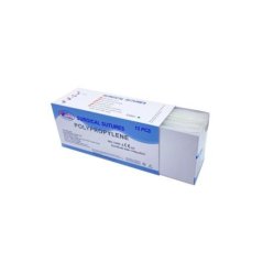 Emilemeyen POLYPROPYLENE İplik USP 0 40 MM KESKİN 3/8 75 CM 12'li Paket