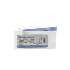 Emilemeyen POLYPROPYLENE İPLİK USP 3/0 24 MM KESKİN 3/8 75 CM 12'li Paket