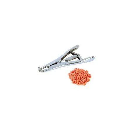 Metal Elastratör Pensi + 500 Adet Lastik