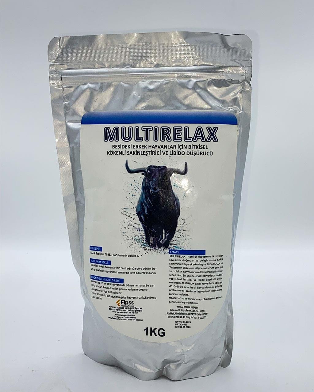 Boğa Sakinleştirici Multirelax 1 Kg