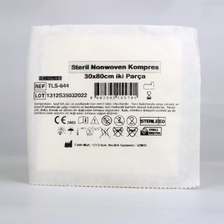 Steril Spanç (Nonwoven) 30x80