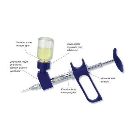 Socorex Otomatik Enjektör 10 Ml. Şişe Adaptörlü Model