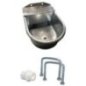 Galvanizli 5 Litre Şamandıralı Metal Hayvan Suluğu
