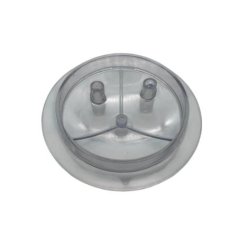 Farmena - Kaliteli Süt Güğüm Kapağı 2 Çıkışlı Şeffaf 30 Litre
