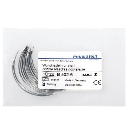 Feuerstein Sütür İğnesi Spring Eye 3/8 Keskin 50 mm (12 Adet)