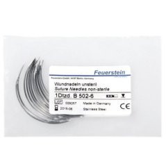 Feuerstein Sütür İğnesi Spring Eye 3/8 Keskin 55 mm (12 Adet)
