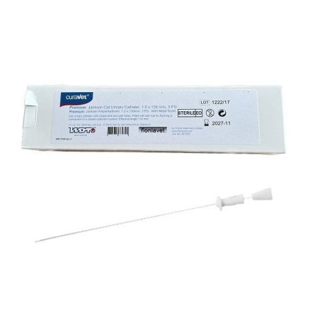 Curavet Steril Kedi İdrar Sondası 1.0x130 mm Mandrenli ( 12'li Paket )