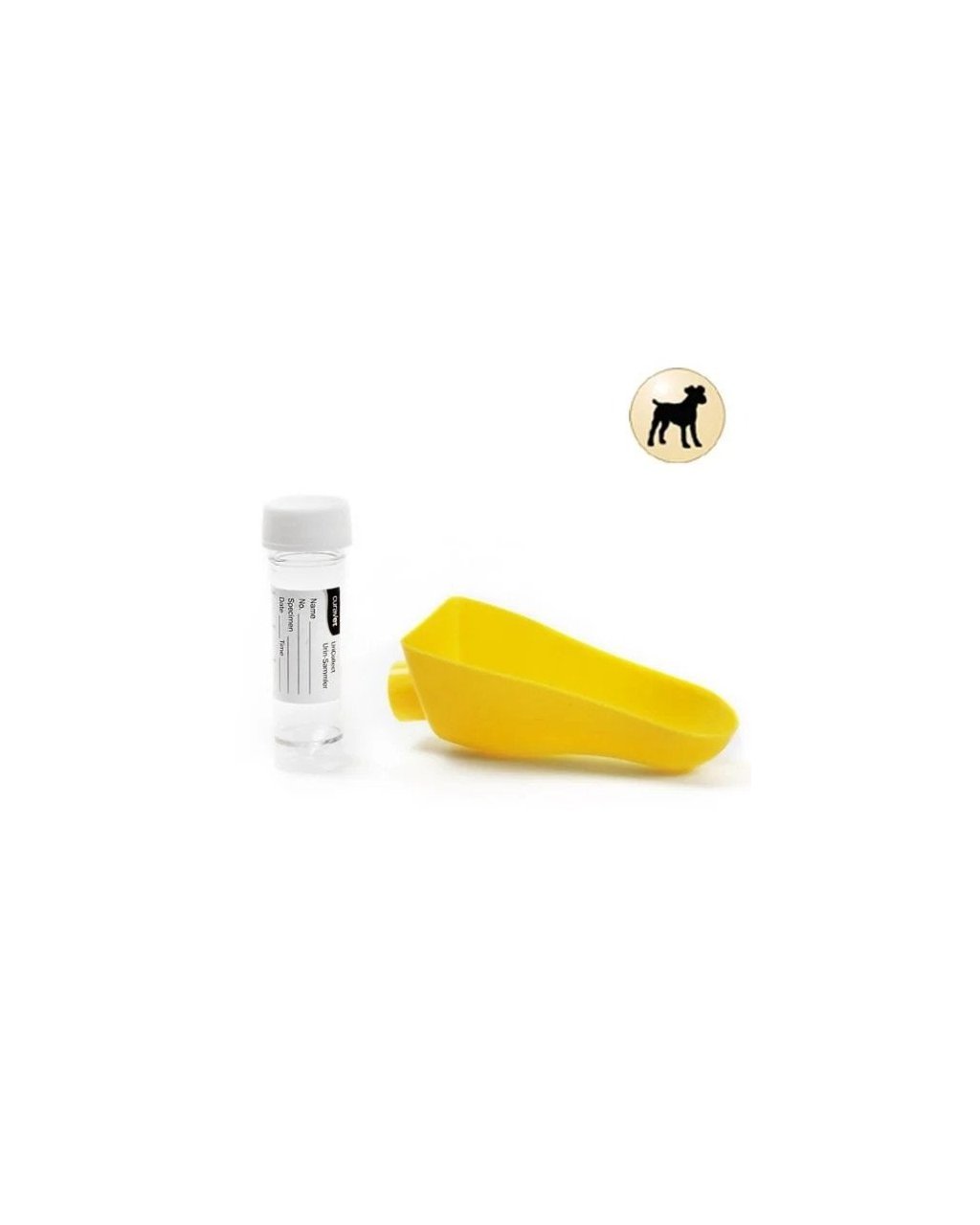 Curavet Köpekler için İdrar Örneği Alma Kabı 40 ml