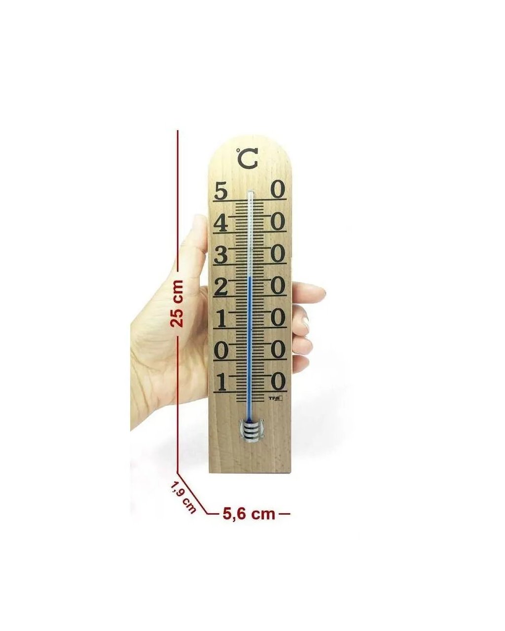 TFA Tahta Duvar Termometresi 25 cm TFA Tahta Duvar Termometresi 25 cm