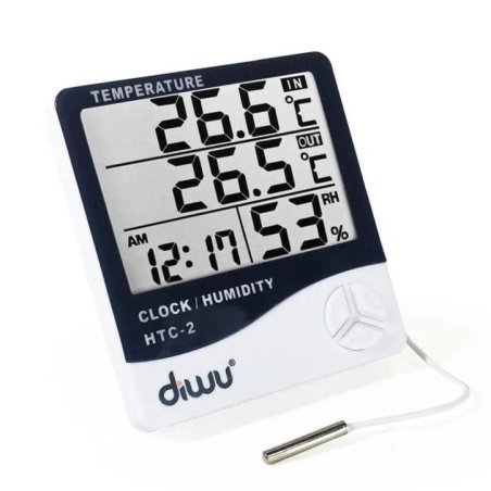 Termometre-Higrometre Htc-2 (Nem Ve Sıcaklık Ölçer) Problu