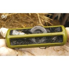 Bovivet Kafesli Rumen Mıknatısı Yeşil 35 x 100 mm (10'lu Paket)