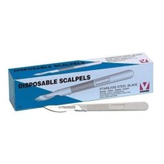 Kruuse Danimarka Malı Disposable Plastik Saplı Bistüri No:23
