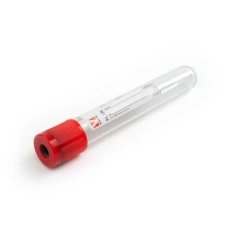Kan Alma Tüpü 10 ml Boş Kırmızı Kapaklı (100 Adet)