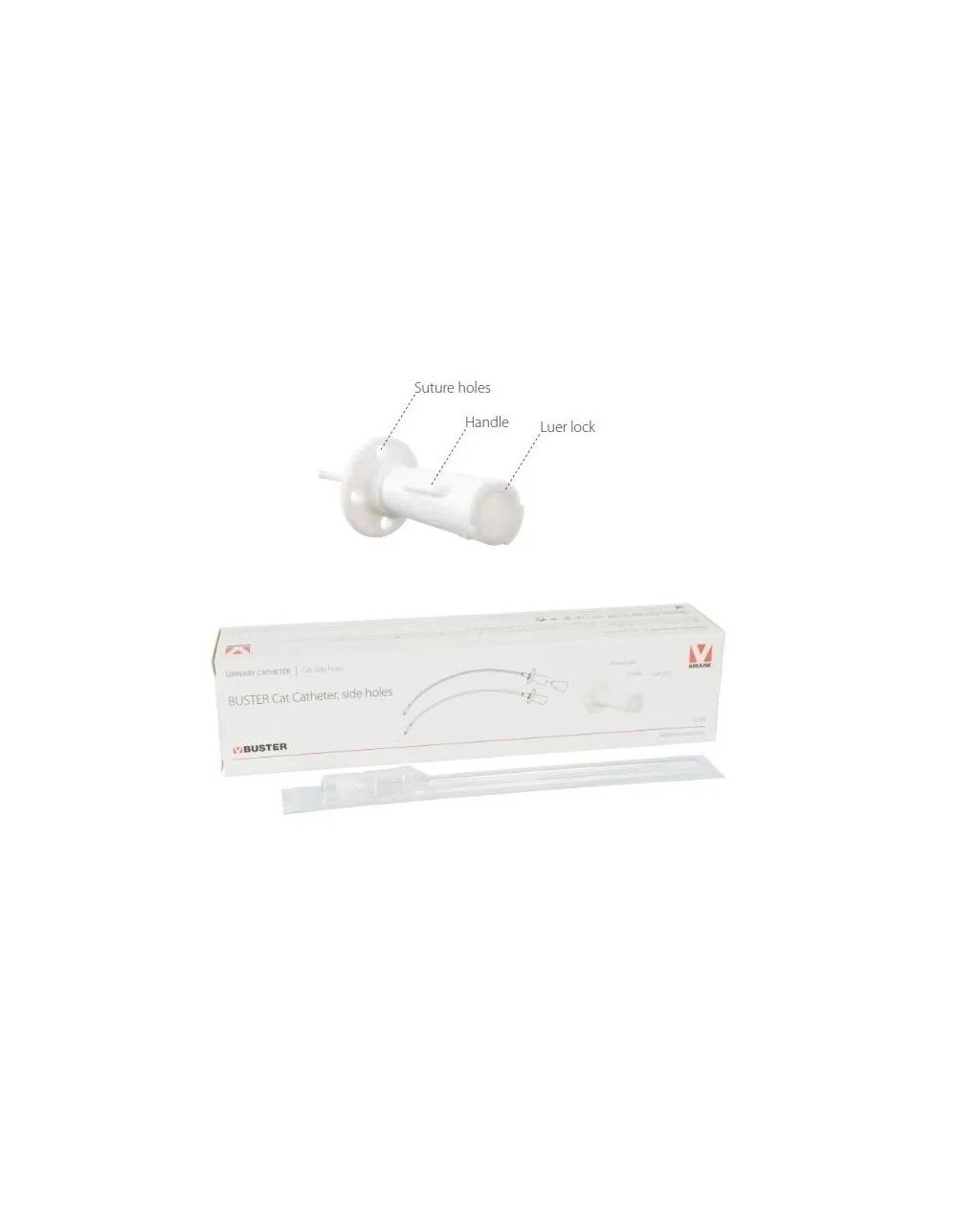 Buster Steril Kedi İdrar Sondası 1.3x130 mm Mandrenli ( 12'li Paket ) Buster Steril Kedi İdrar Sondası 1.3x130 mm Mandrenli ( 12'li Paket )