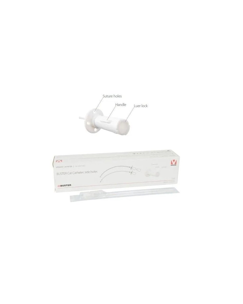 Buster Steril Kedi İdrar Sondası 1.0x130 mm Mandrenli ( 12'li Paket ) Buster Steril Kedi İdrar Sondası 1.0x130 mm Mandrenli ( 12'li Paket )