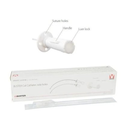 Buster Steril Kedi İdrar Sondası 1.0x130 mm Mandrenli ( 12'li Paket )