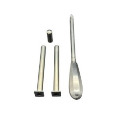 Kerbl Alman Malı Trokar 9 cm Krom Kaplamalı Metal Kulplu