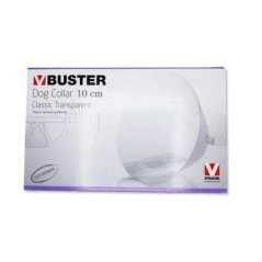Buster Elizabeth Köpek Yakalığı. Transparan. 10 cm (10'lu Paket)