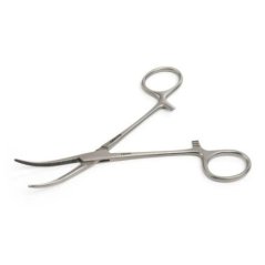 Hemostatik Pens 14 cm / 5.5, Eğri (Kavisli Model)