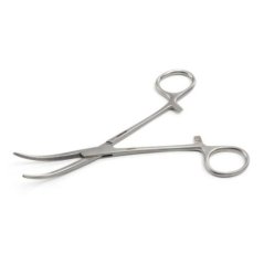 Hemostatik Pens 16 cm / 6.3, Eğri (Kavisli Model)
