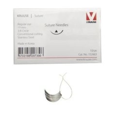 Sütür İğnesi Regular Eye 3/8 Keskin 19 mm 10/pk