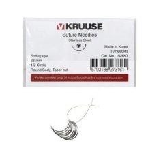 Sütür İğnesi Spring Eye 1/2 Yuvarlak 23 mm 10/pk