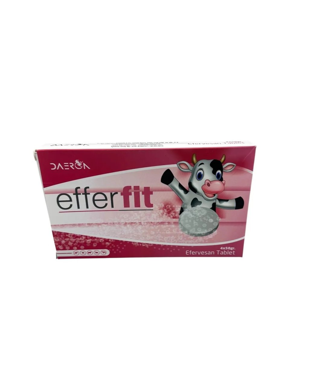 Efervit Efervesan Tablet | Hayvanlar İçin Elektrolit ve Vitamin Desteği 4x50 g
