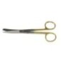 Veteriner Makas 14 cm K/S Eğri Hard Metal Avrupa Kalite