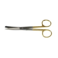 Veteriner Makas 14 cm K/S Eğri Hard Metal Avrupa Kalite