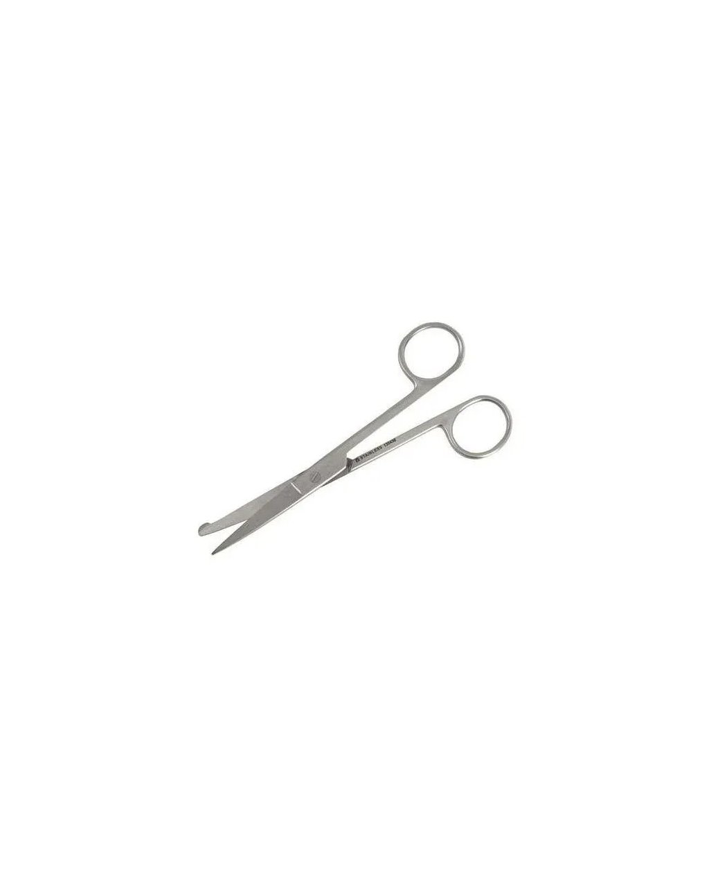 Veteriner Makas 14 cm Bir Ucu Düğmeli