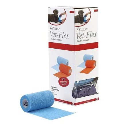 Kruuse Vet-Flex Cohesive Bandaj Karışık 10 cm
