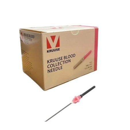 Kruuse 18G x 1½ Pembe Veteriner İğnesi