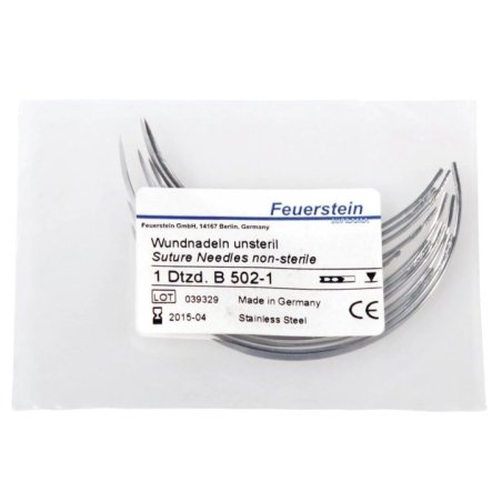 Feuerstein Sütür İğnesi (Spring Eye) 80 mm (12 Adet) - Maksimum Derinlik Erişimi