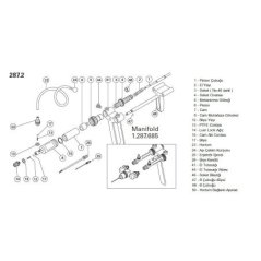 SOCOREX Otomatik Enjektör Mekanizma Göbeği 1 ml No:5 Orijinal Merkezi Parça