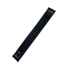 60 cm Siyah Western Tarzı Eyer Bağlama Kolonu Dayanıklı Metal Tokalı