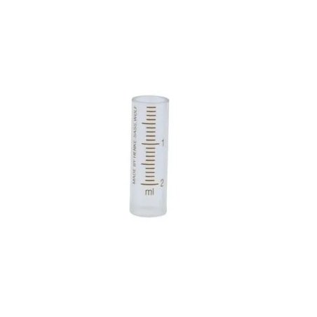 Unimatik Otomatik Enjektör Yedek Camı 2 ml ( 3.8 cm ) - Darbeye Dayanıklı Yedek Cam Hazne Parçası